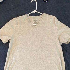 Express stretch V-neck T-shirt